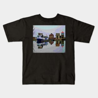 At The Locks-Art Print-Mugs,Cases,T Shirts,Stickers,etc Kids T-Shirt